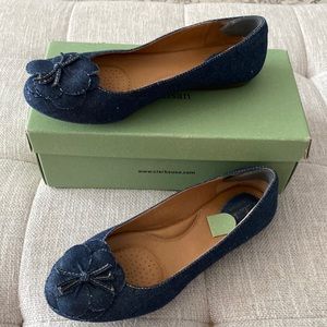 Clark’s Artisan Aldea Palm denim flat